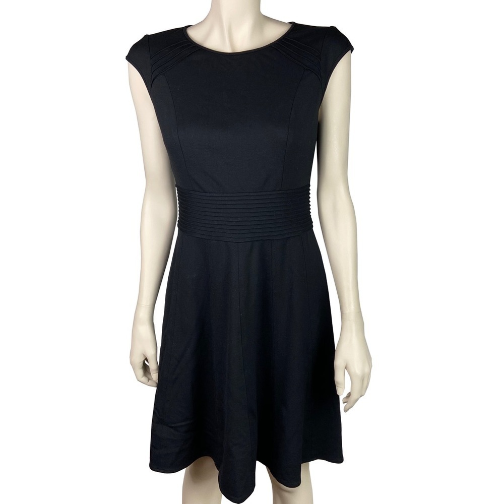 Eliza J Black Fit‎ & Flare Dress